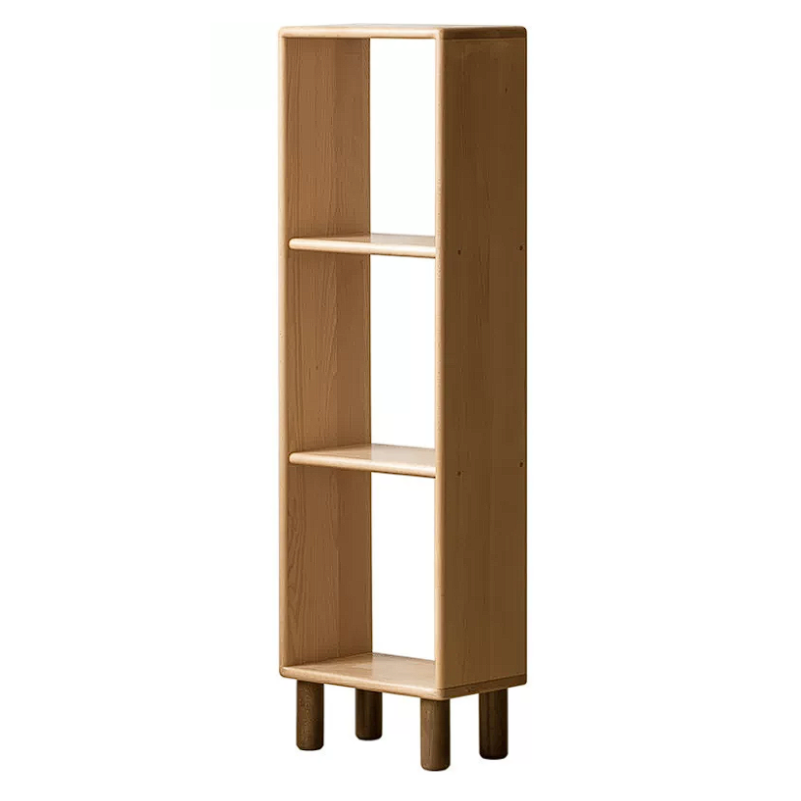 Beech, Rubberwood Solid Wood Multi-layer Kids Combination Bookcase