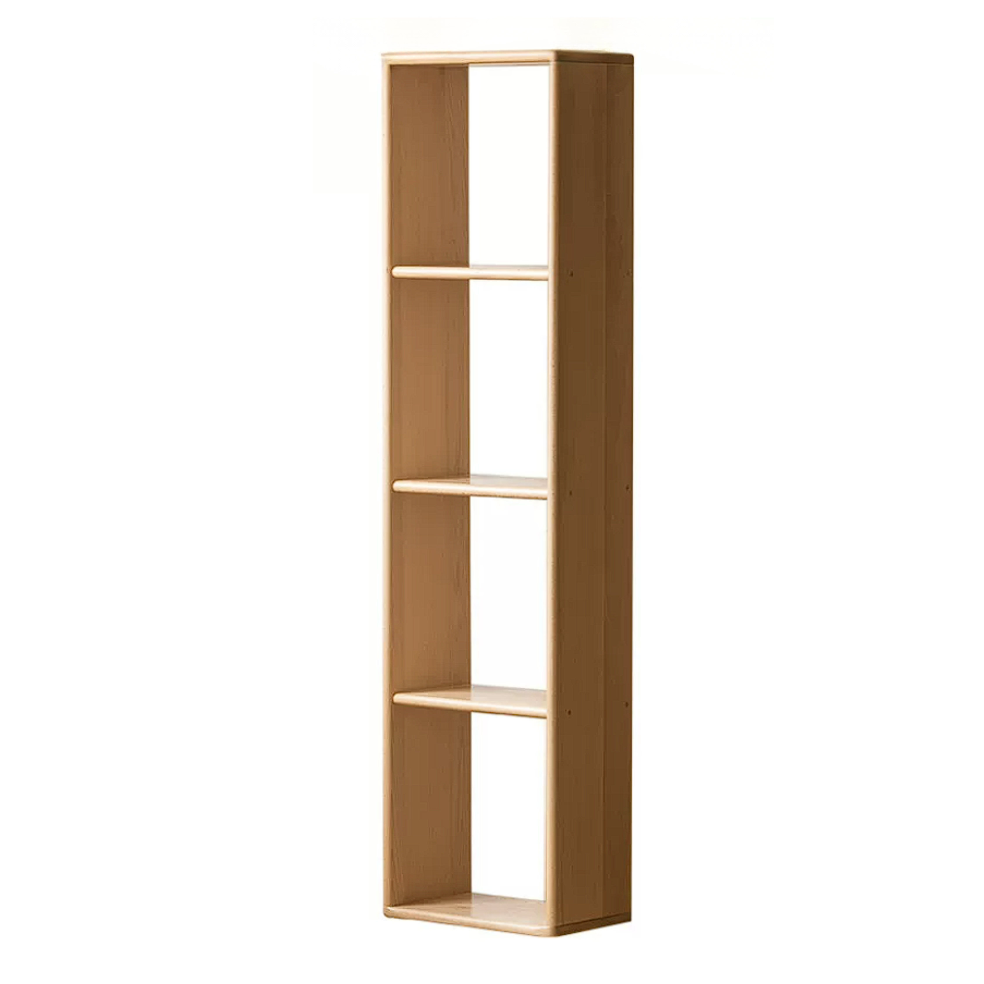 Beech, Rubberwood Solid Wood Multi-layer Kids Combination Bookcase