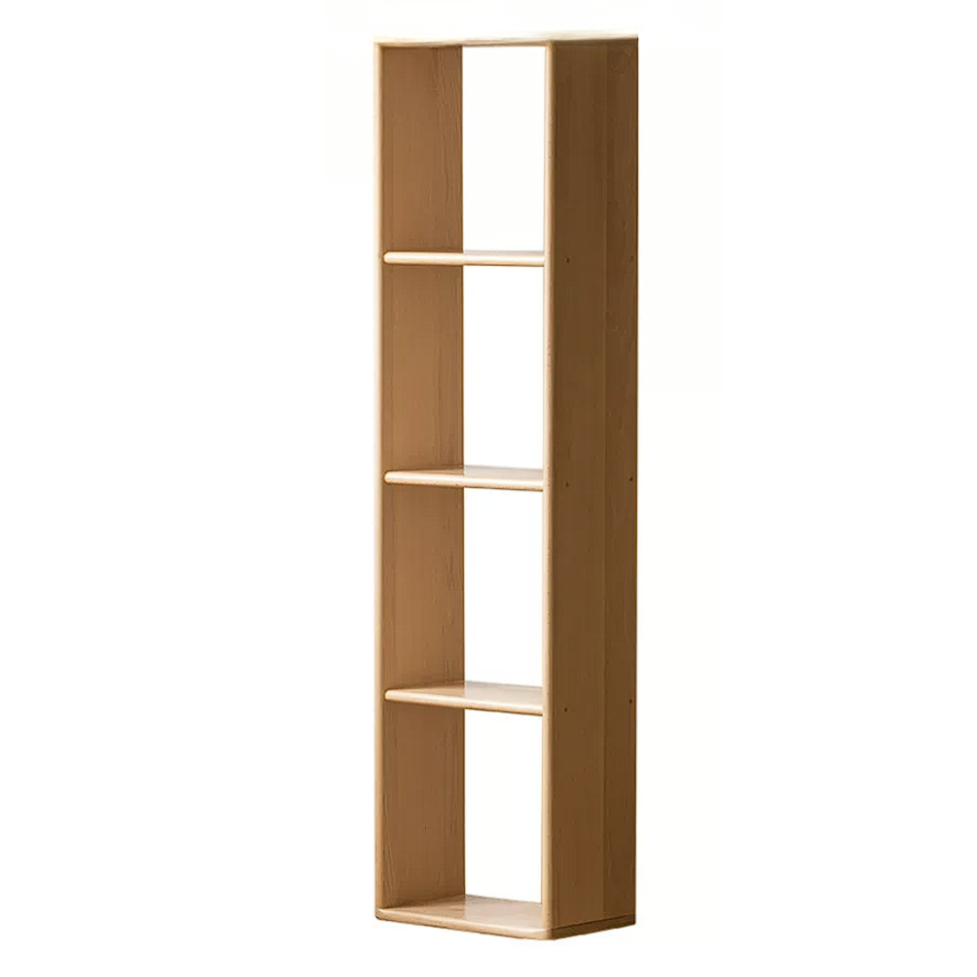 Beech, Rubberwood Solid Wood Multi-layer Kids Combination Bookcase