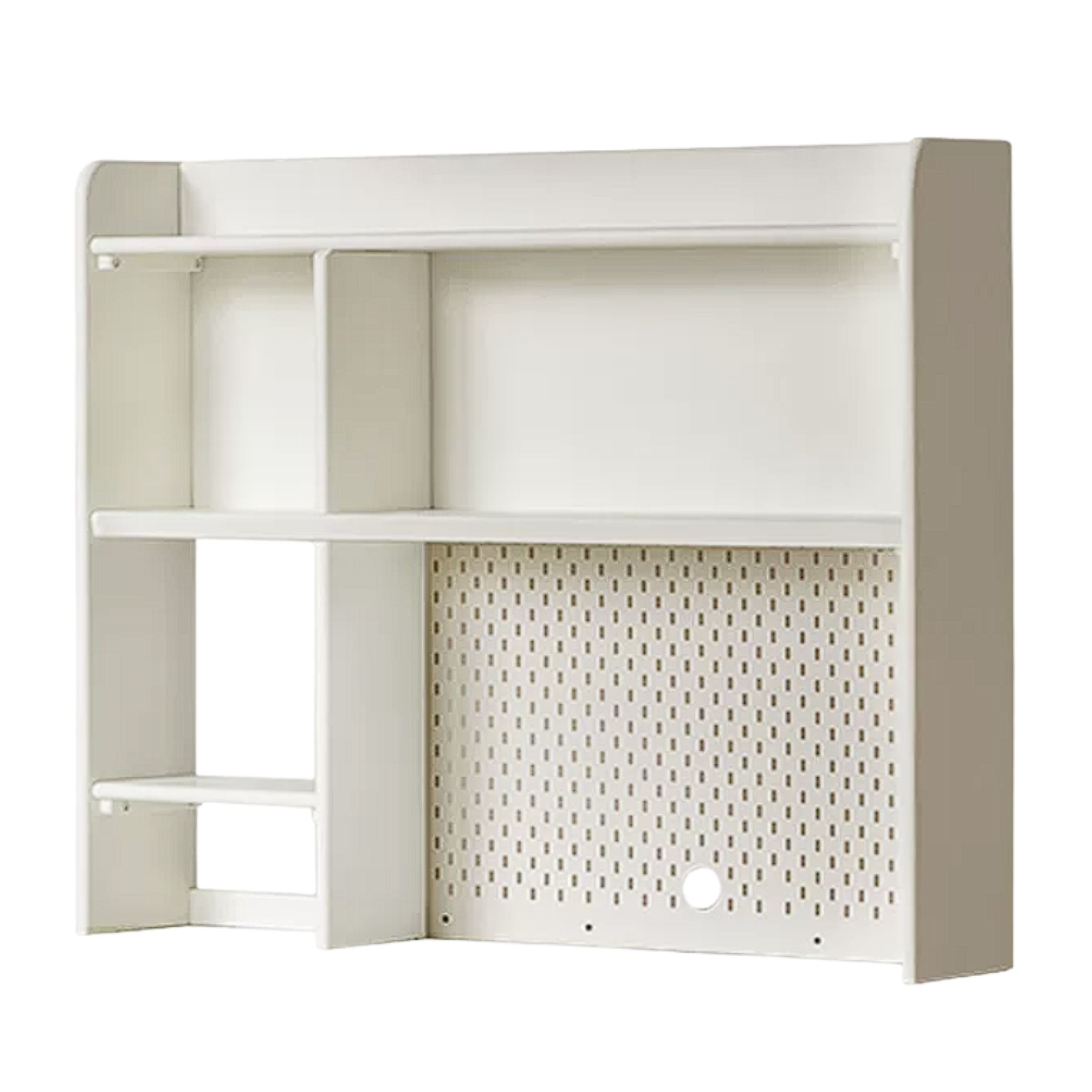 Beech, Oak, Rubberwood Solid Wood Study Desk with Shelf