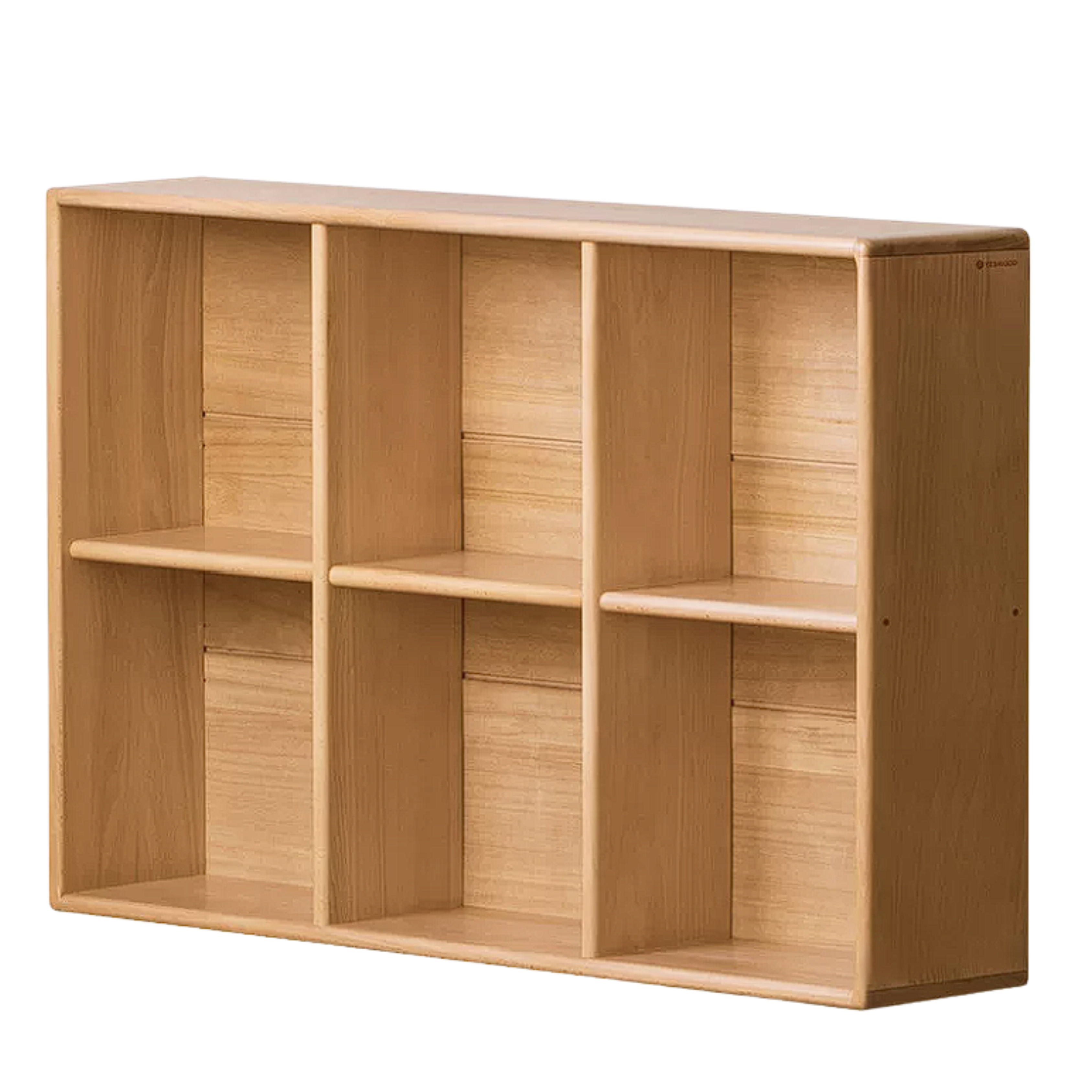 Beech Solid Wood Kids Combination Bookshelf