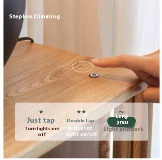 Oak Solid Wood Modern Side Cabinet.