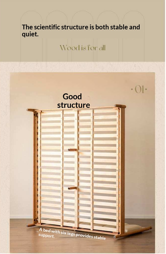 Cherry Solid Wood Genuine Leather, Velvet French-Inspired Scalloped Headboard Bed