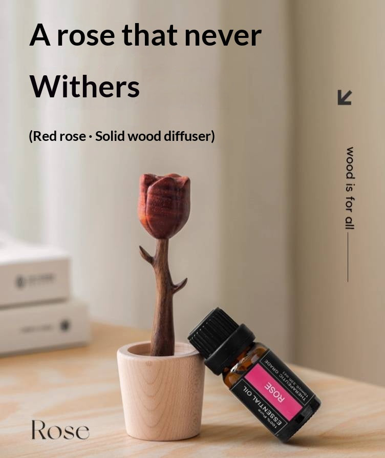 Black Walnut Solid Wood Fragrance Diffuser