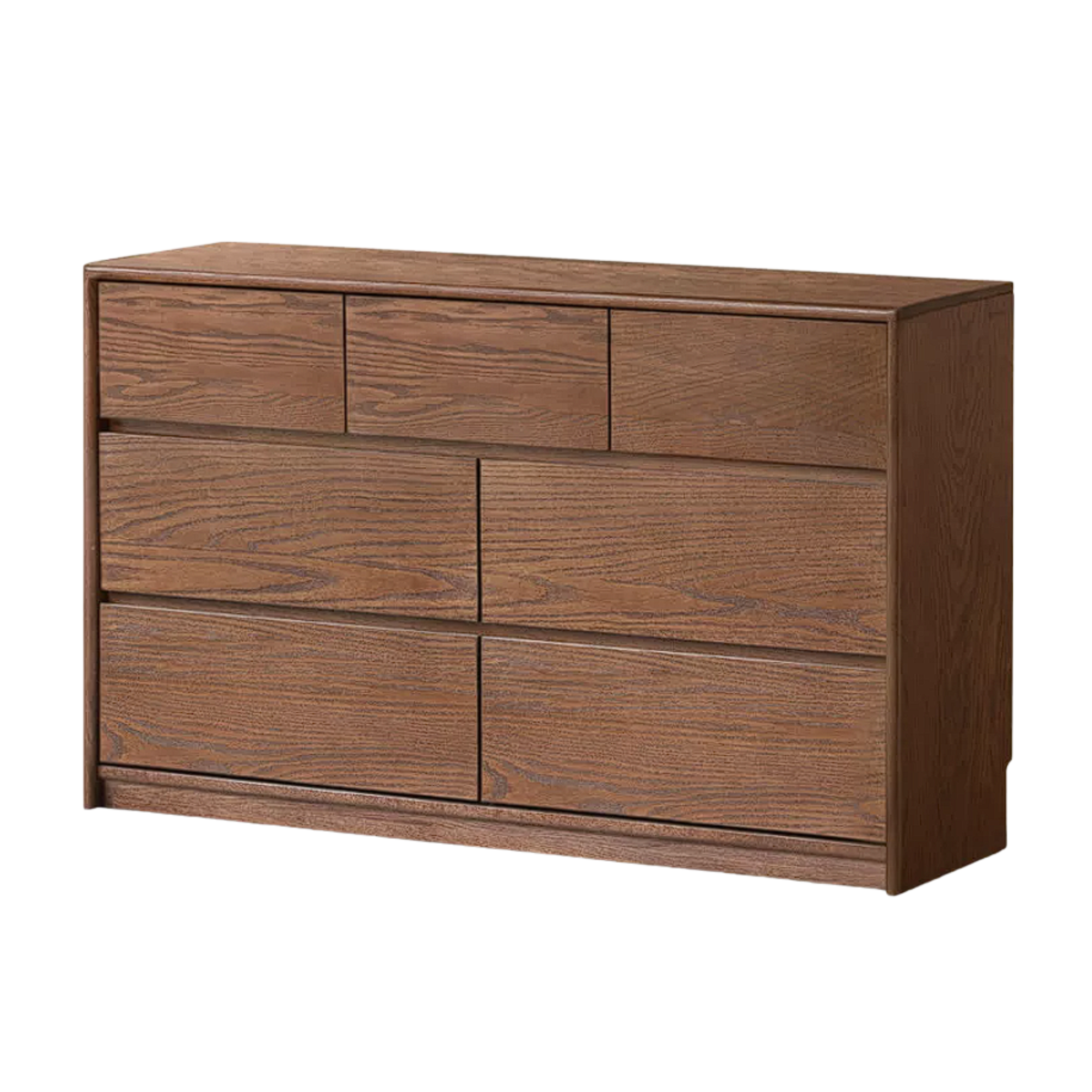 Oak Solid Wood Modern Drawer Cabinet
