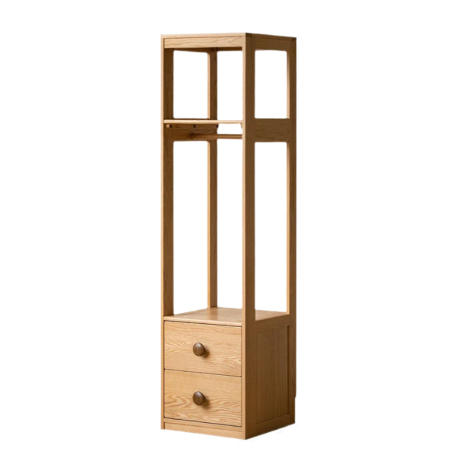 Oak Solid Wood Kids Wardrobe