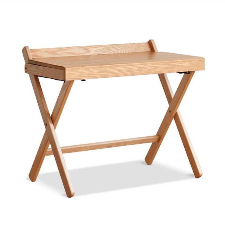 Oak solid wood modern folding table.