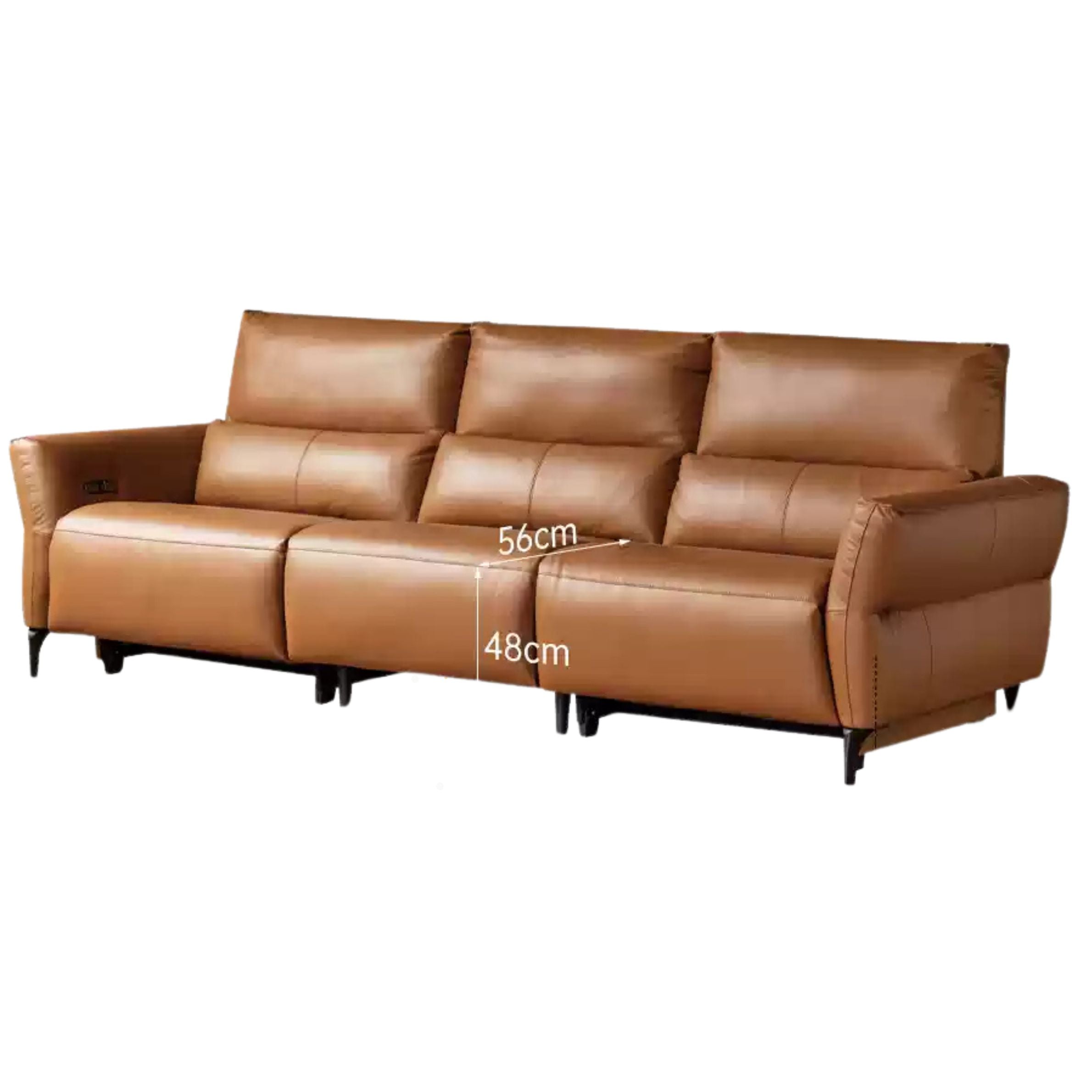 Genuine Leather Electric high back Sofa