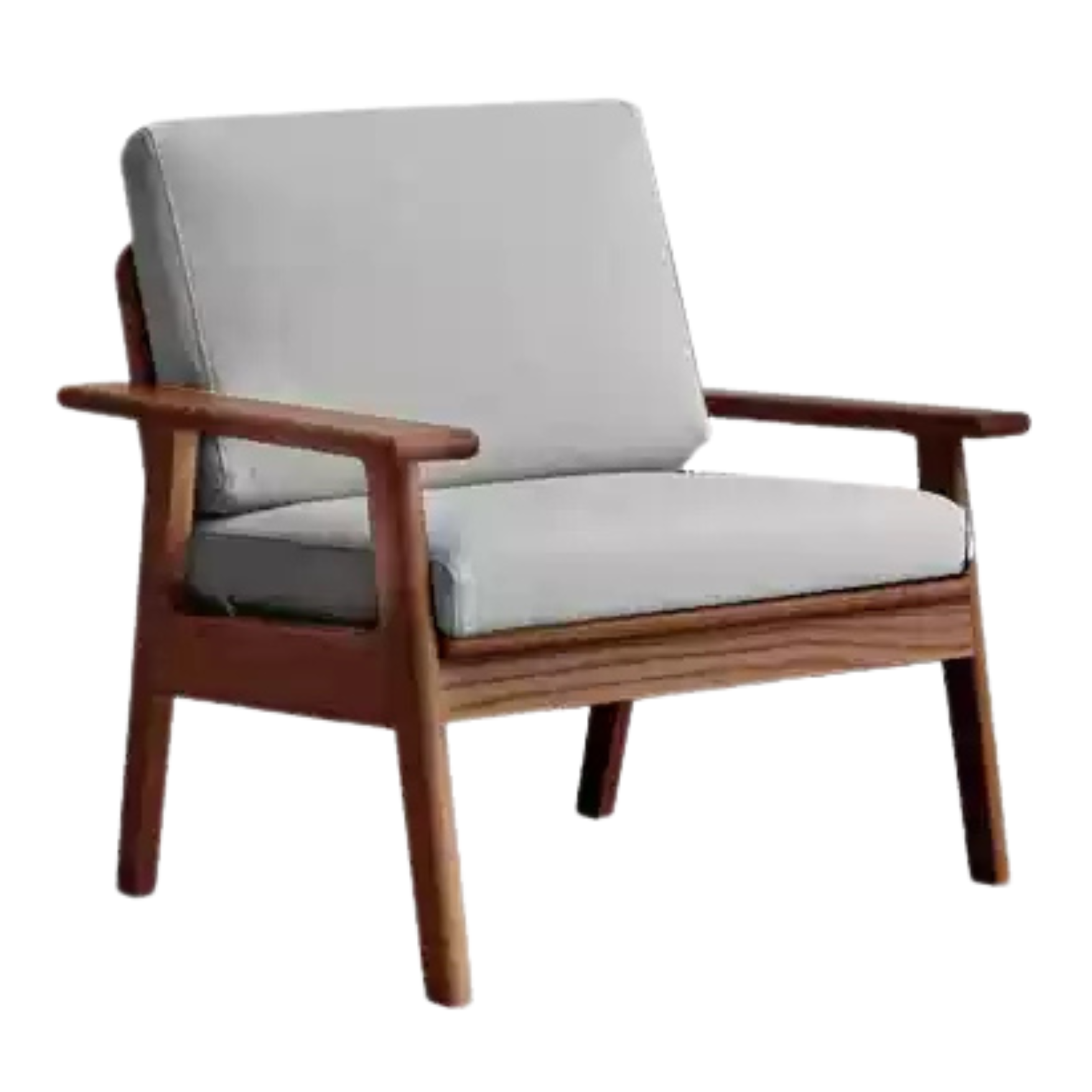 Oak Solid Wood Straight Sofa 4 fabrics color