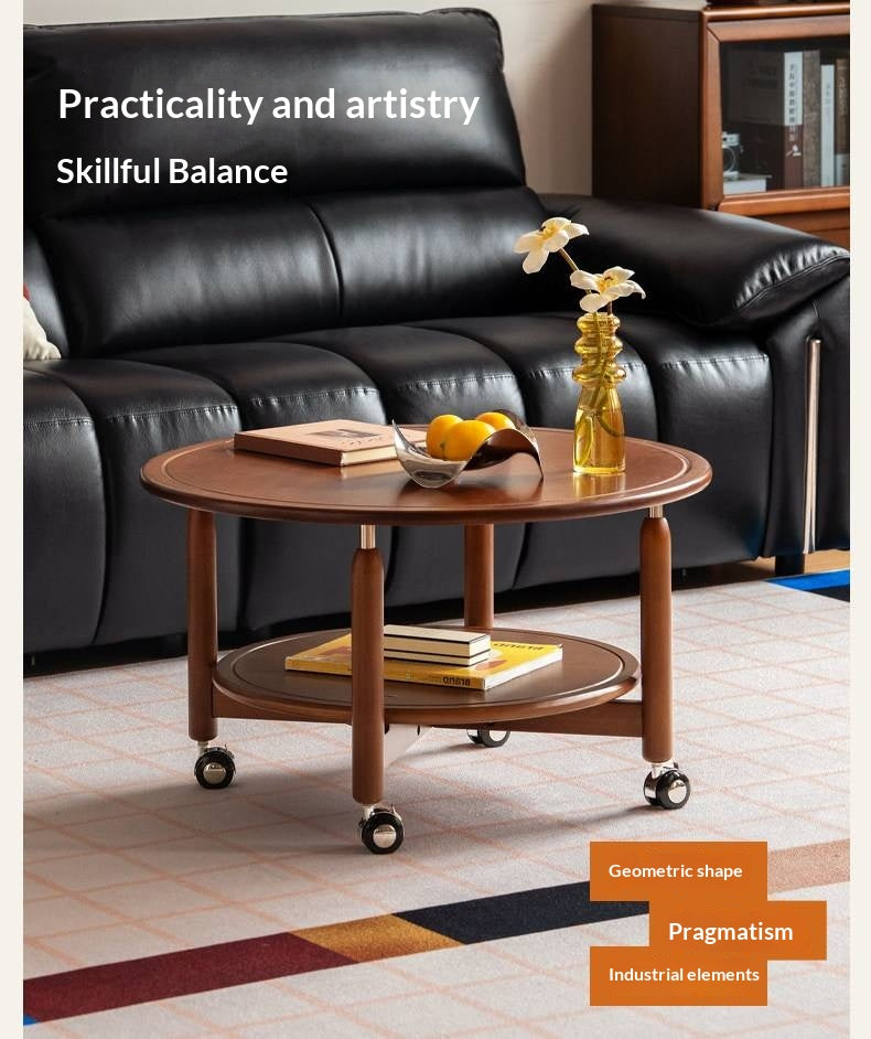 Poplar Solid Wood Antique Style Coffee Table