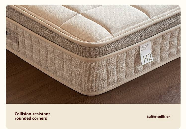 Zero-Glue Soy Fiber Mattress — Independent Spring Model, Thick Latex Support Mattress