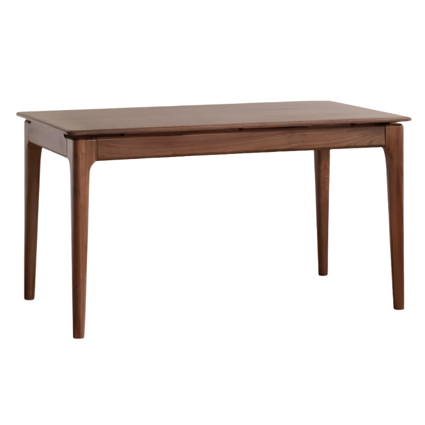 Black Walnut Solid Wood Rectangular Long Dining Table