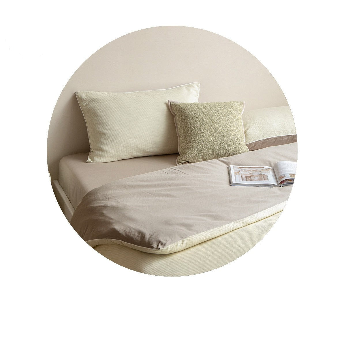 нет Pure Cotton Four Piece Set, Bed Sheet and Quilt Cover, High Quality Bedding Supplies