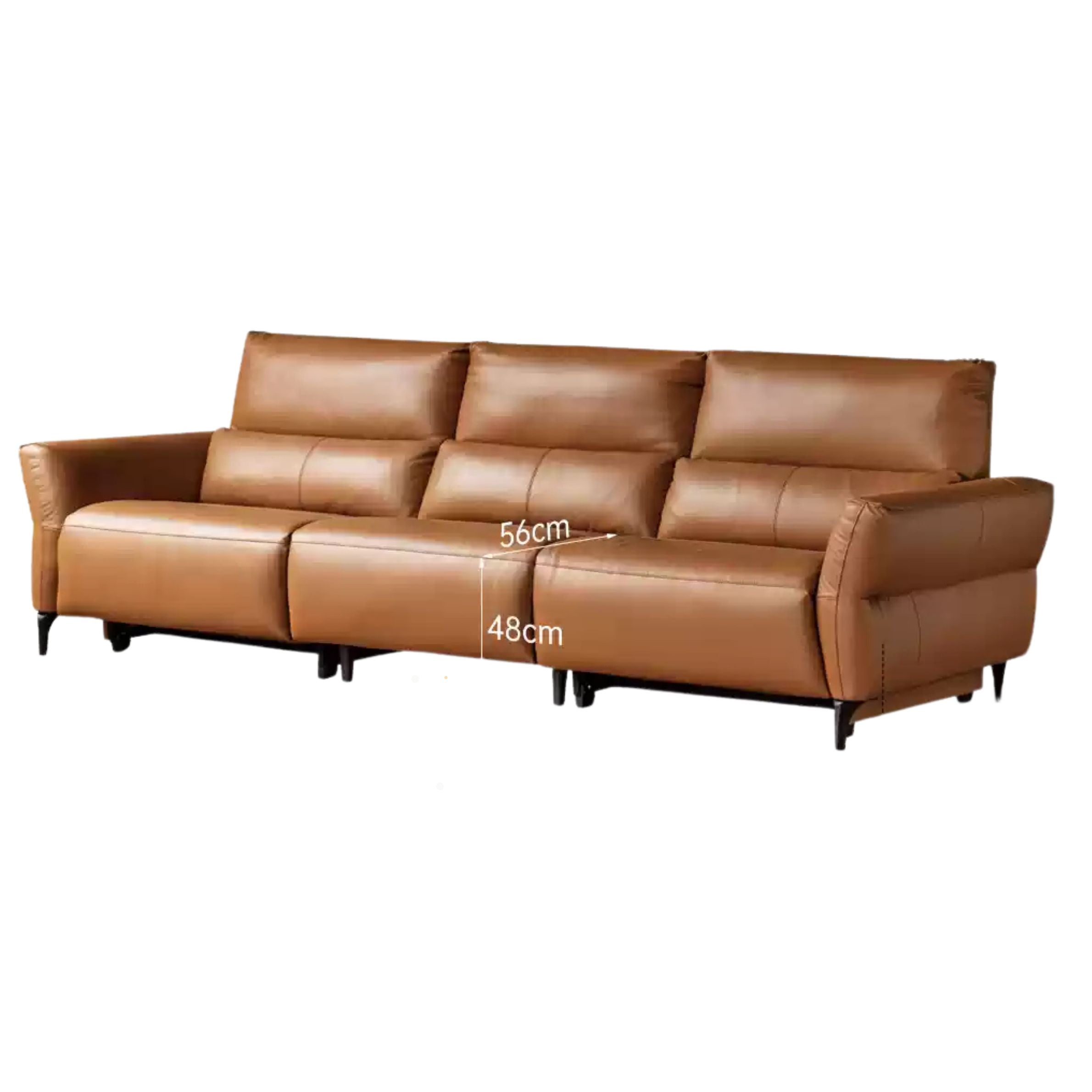 Genuine Leather Electric high back Sofa