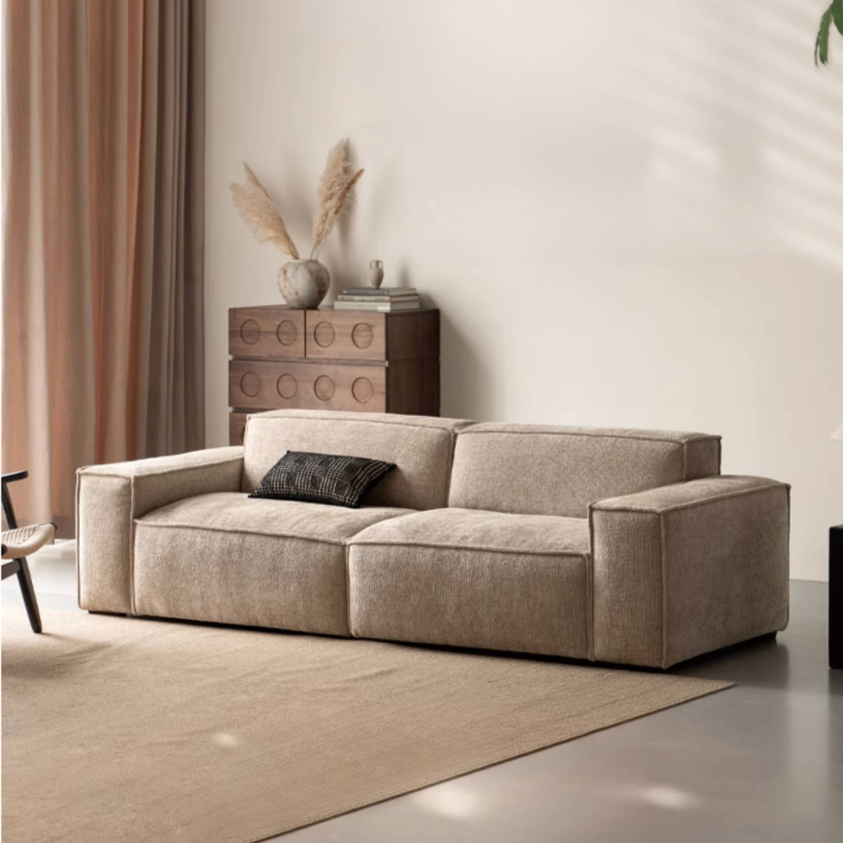 Wabi-Sabi Tofu Block Sofa