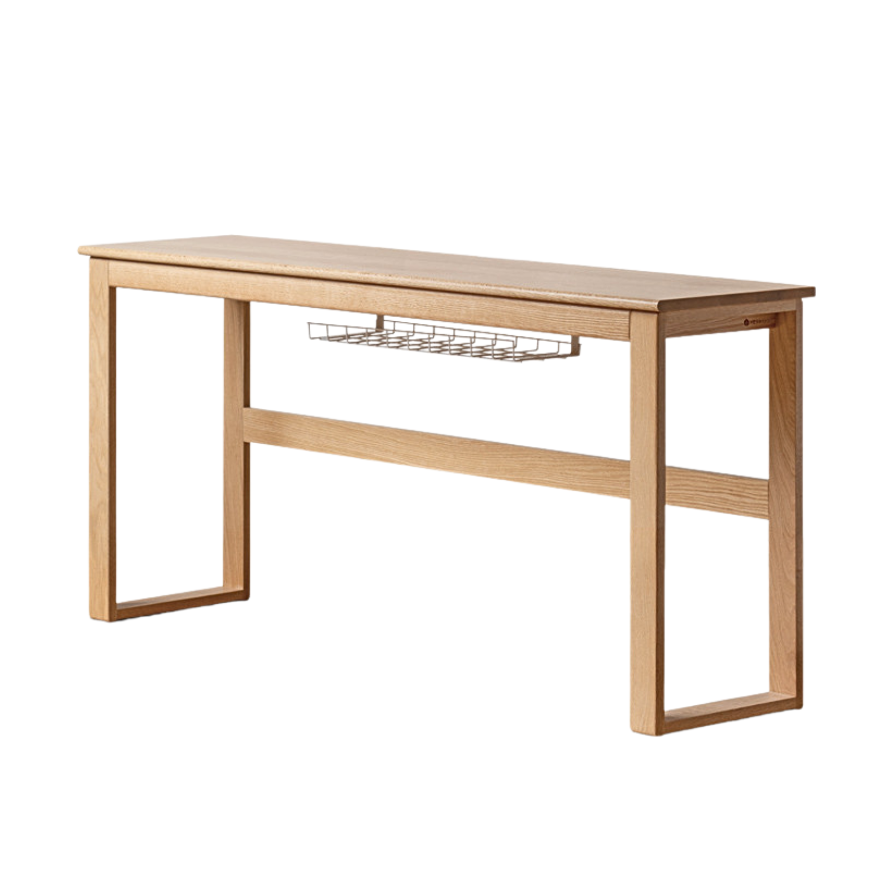 Oak, Poplar, Beech Solid Wood Long Narrow Desk