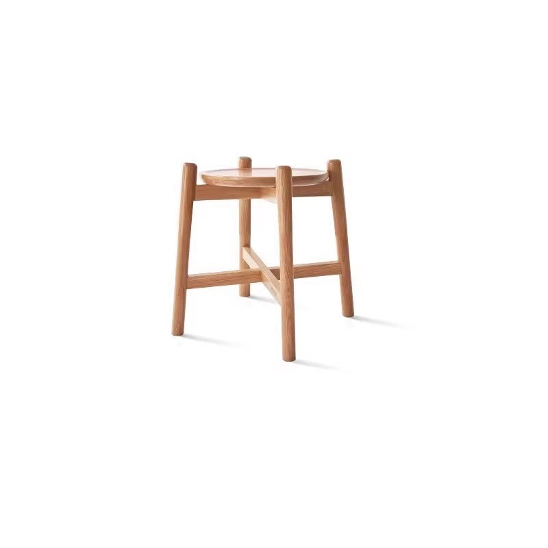 Oak Solid Wood Flower Rack Storage Rack