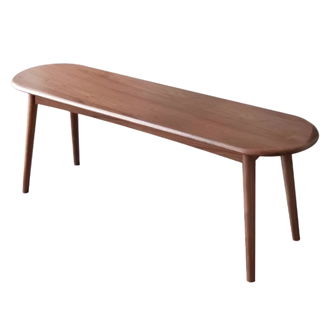 Black Walnut, Oak Solid Wood Nordic Long Bench