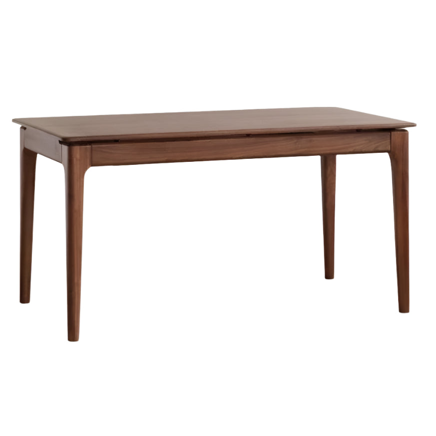 Black Walnut Solid Wood Rectangular Dining Table