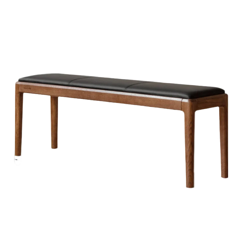 Black Walnut, Oak Solid Wood Nordic Soft Pack Long Bench