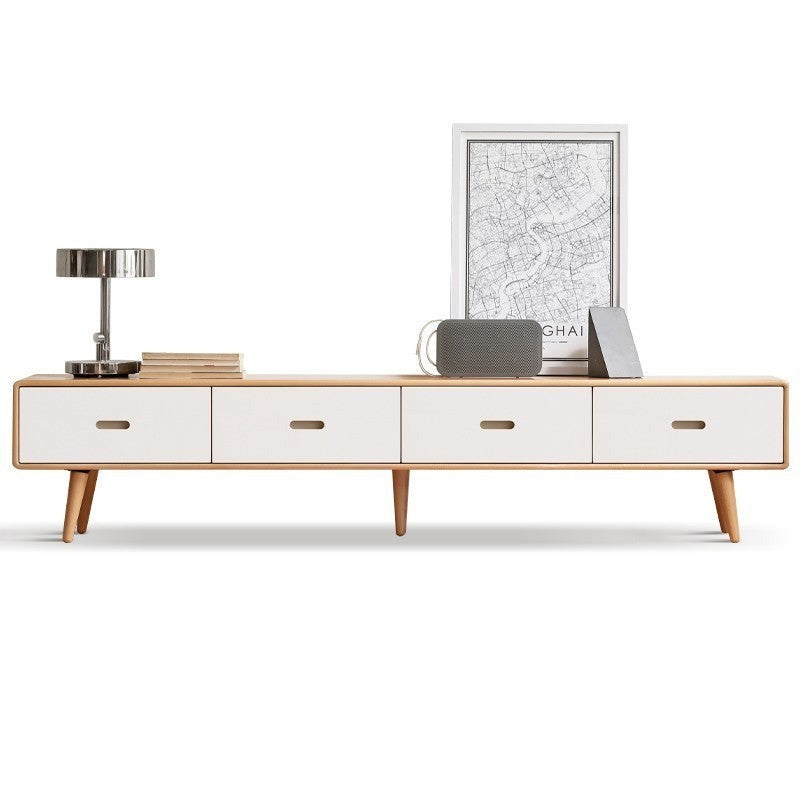 European Beech solid wood TV cabinet"+