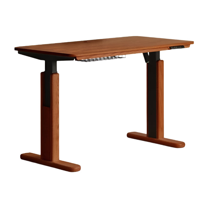Oak, Ash Solid Wood Motor Electric Lift Table