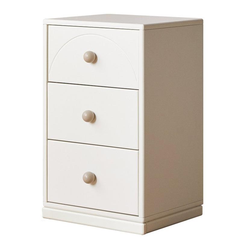 Pine Solid Wood Cream Style Kids Dresser, Chests, Storage Cabinet