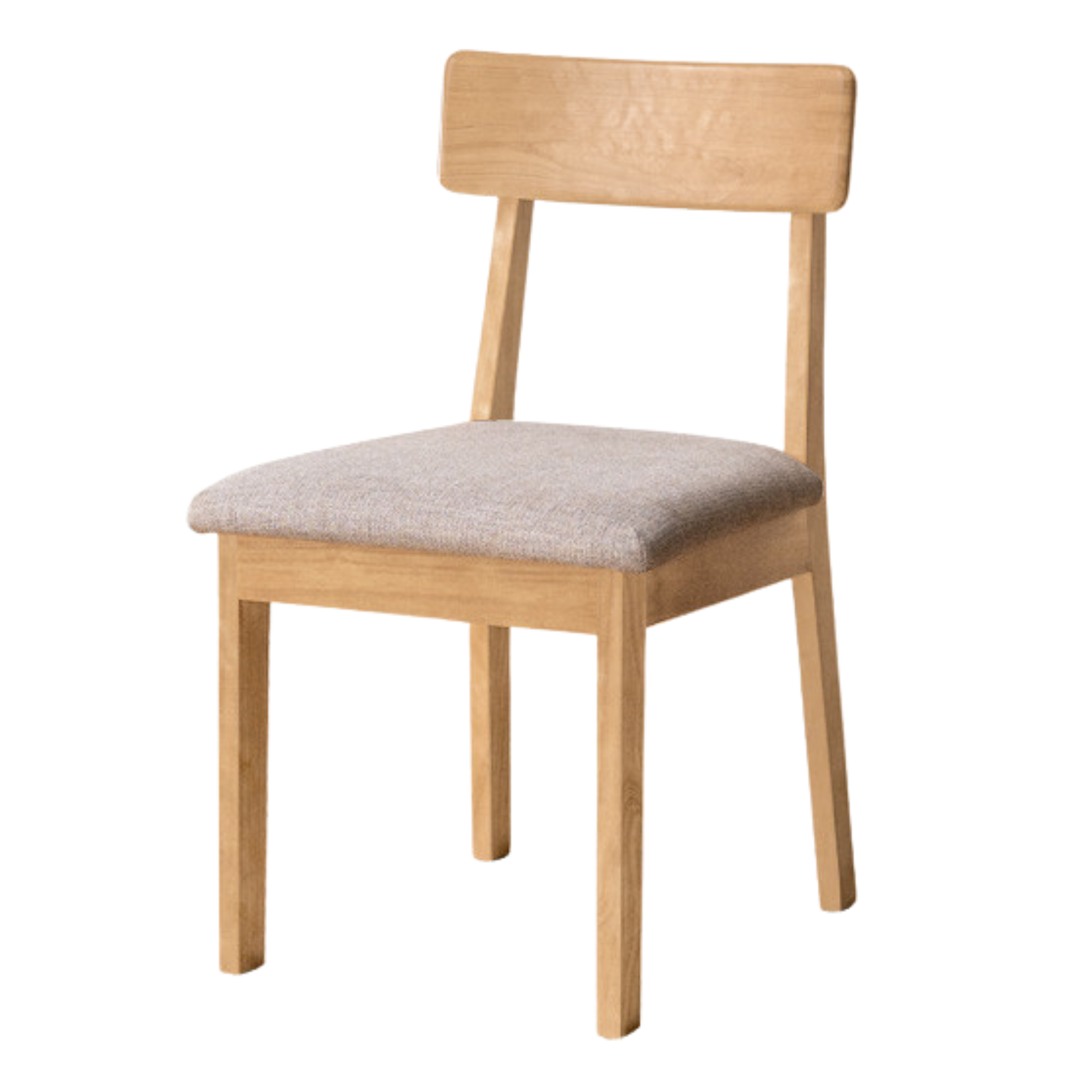 Black Walnut, Ash, Oak Solid Wood, Solid RubberWood Dining chair Set of 4