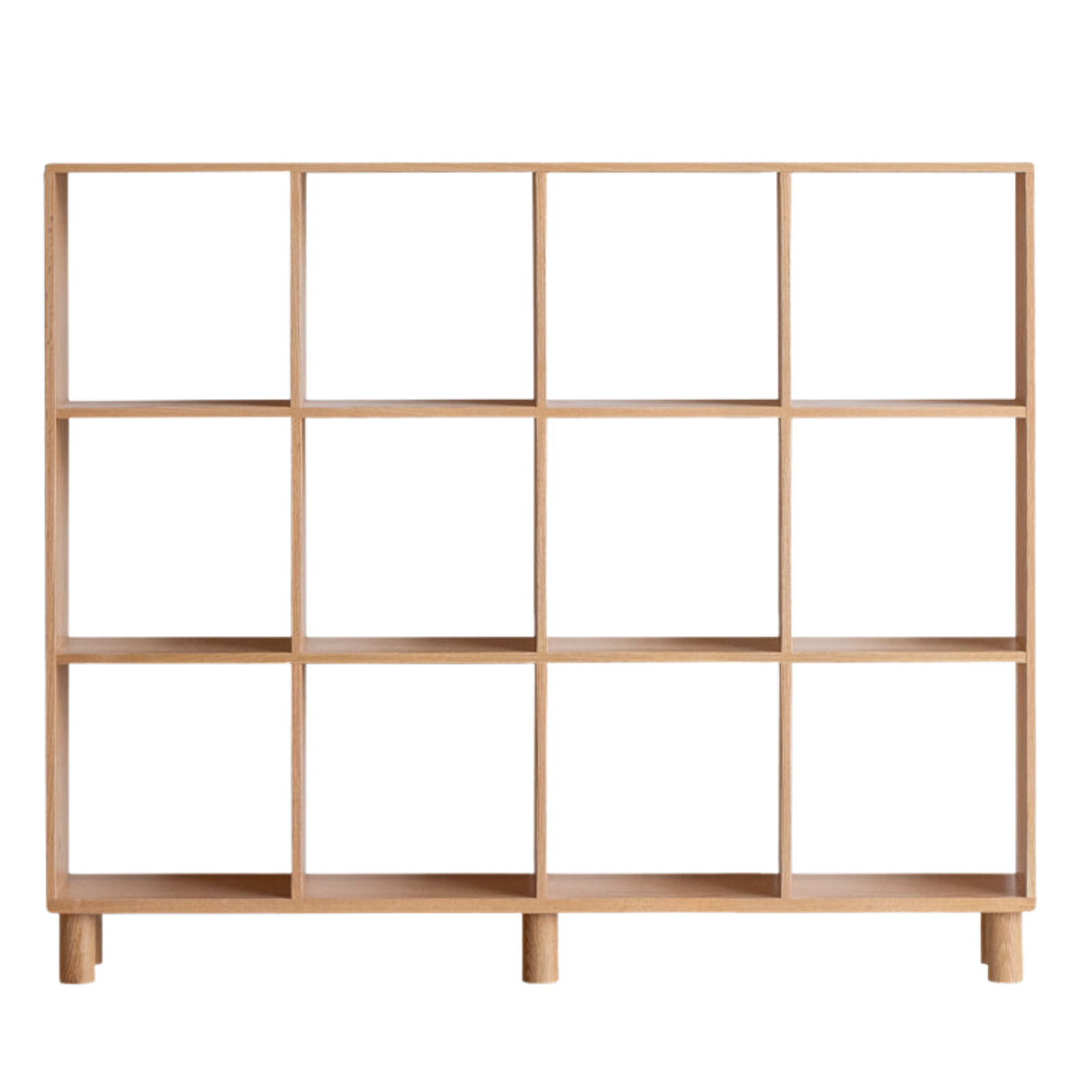 Beech, Oak Solid Wood Bookshelf Bookcase Free Combination