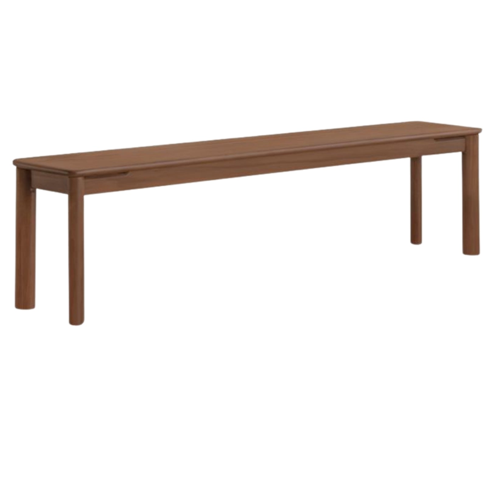 Black Walnut, Oak, Ash Solid Wood Long Bench