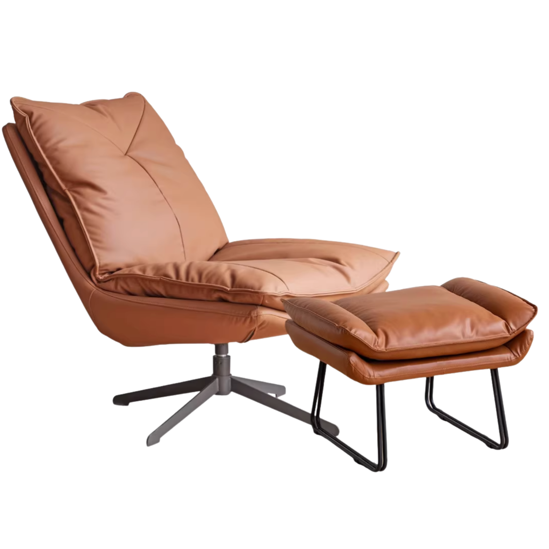 360° Organic Leather Recliner)