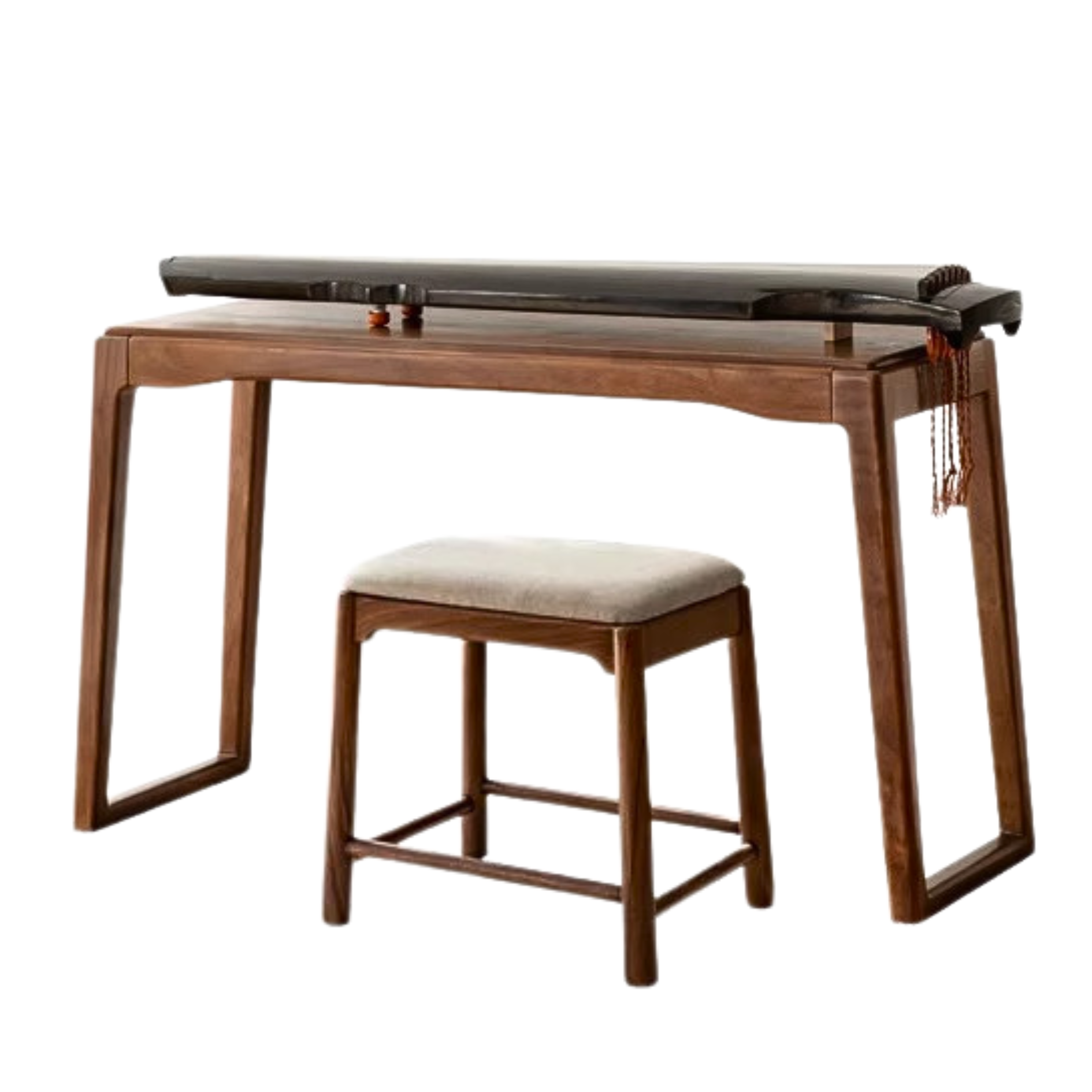Black Walnut, Oak Solid Wood Desk
