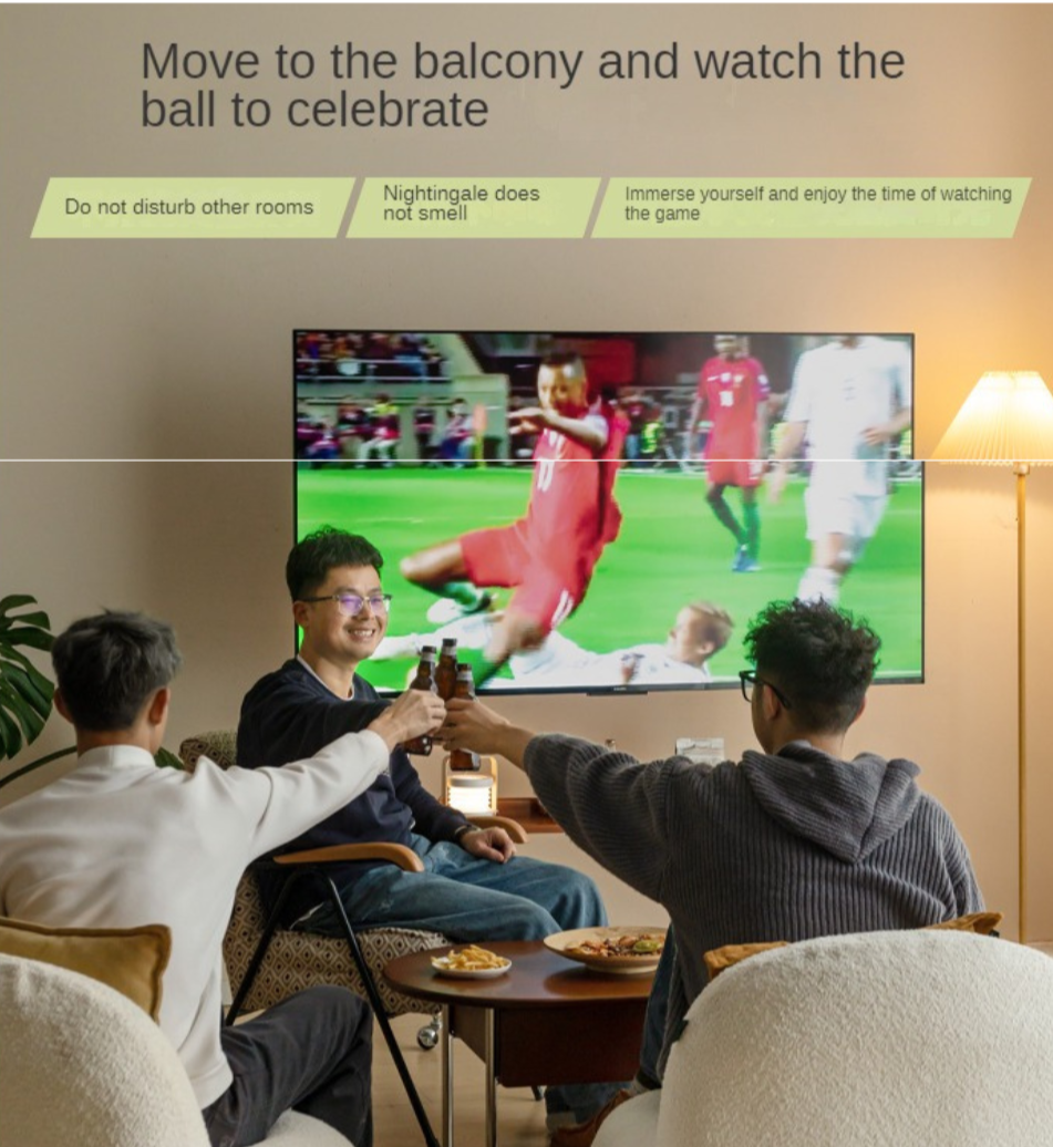 Ash Solid Wood TV Rack Removable Floor-Standing Cart.