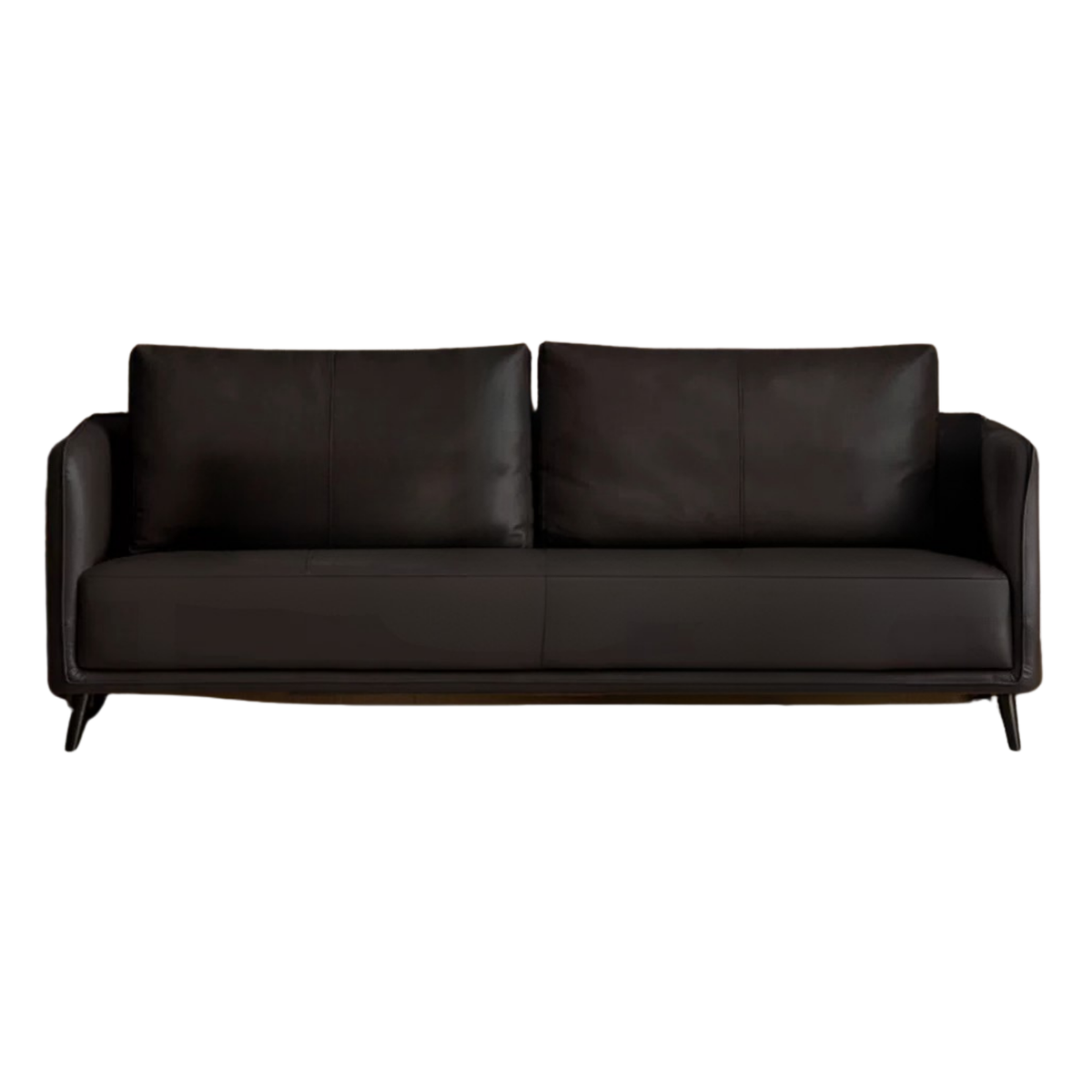 Genuine Leather, eco-leather ultra-slim modern design sofa