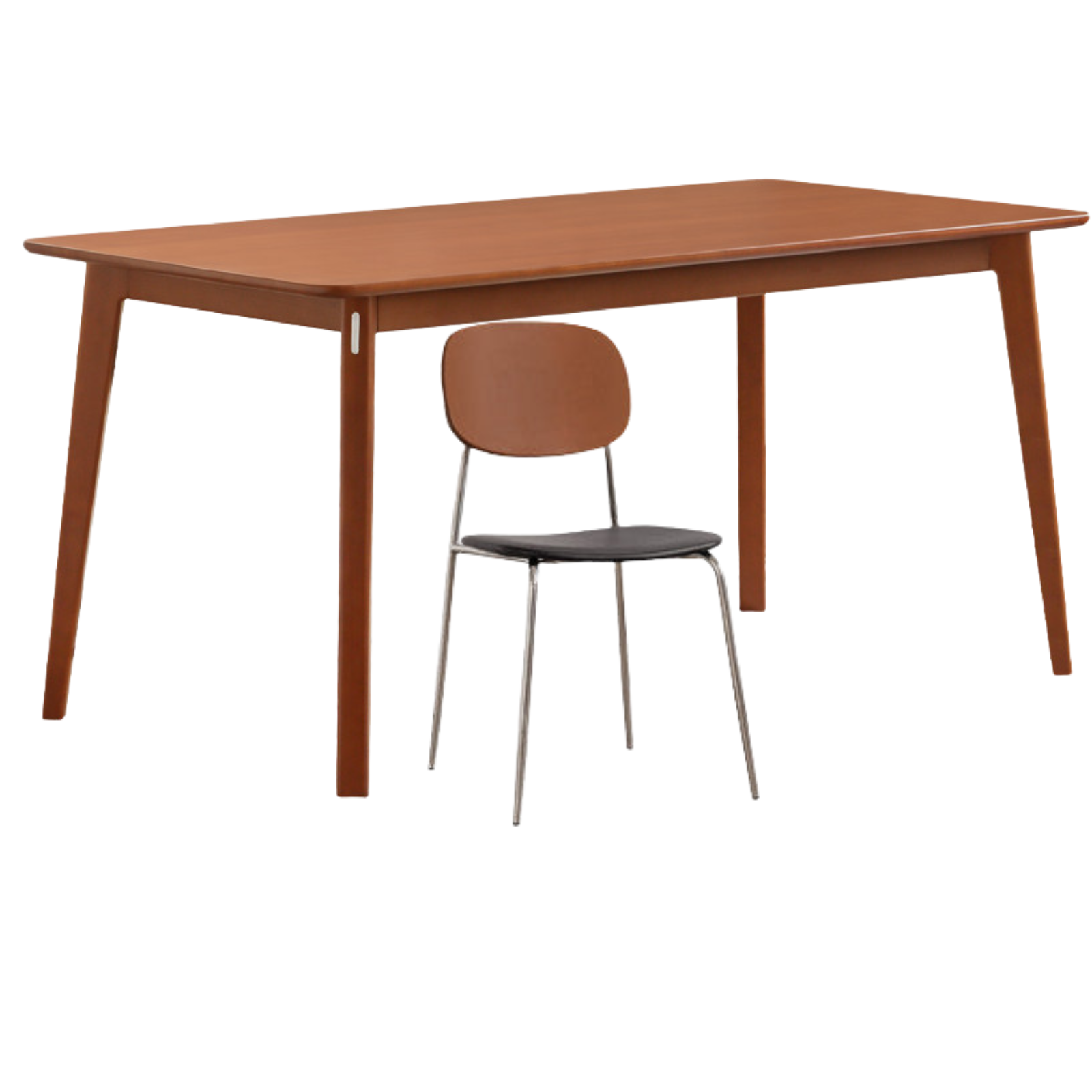 Tulipwood Solid Wood Retro Dining Table