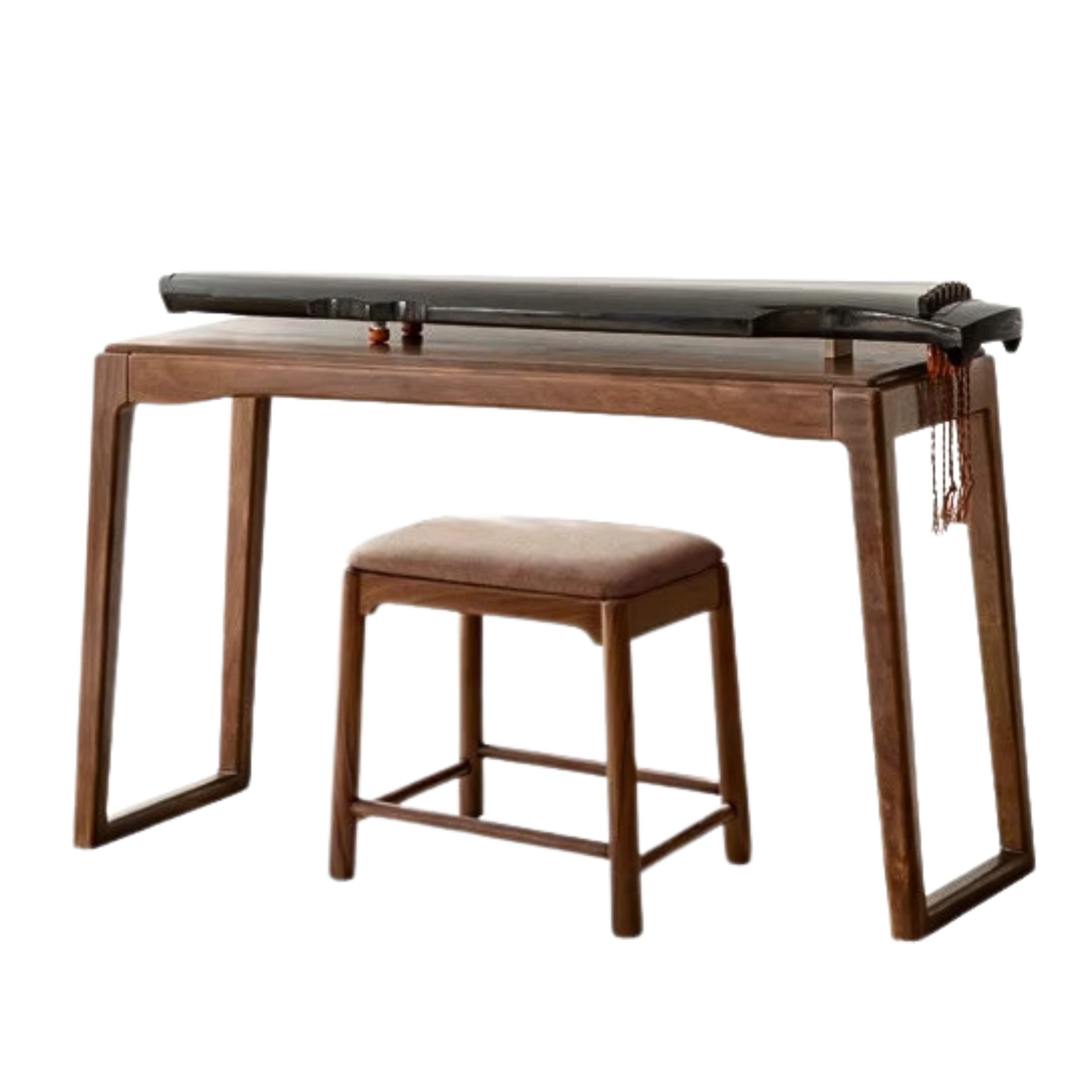 Black Walnut, Oak Solid Wood Desk