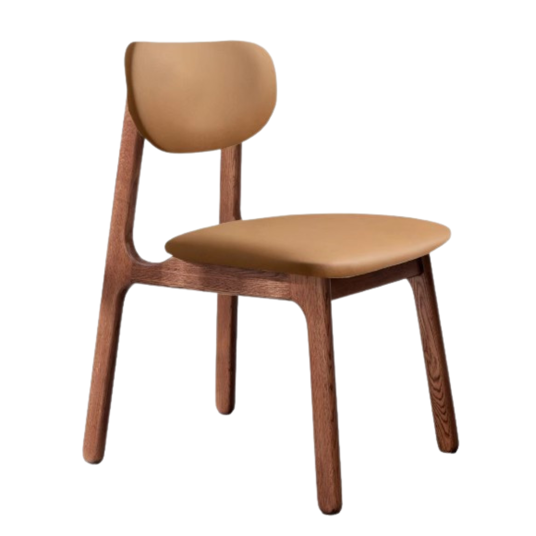 Black Walnut, Ash, Oak Solid Wood Dining Chair 4 Pcs Set