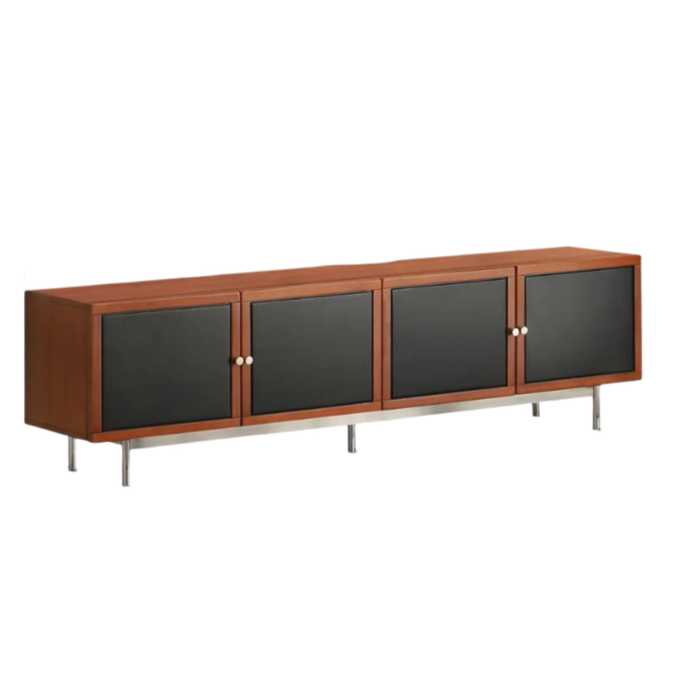 Poplar Solid Wood Bauhaus TV Stand.