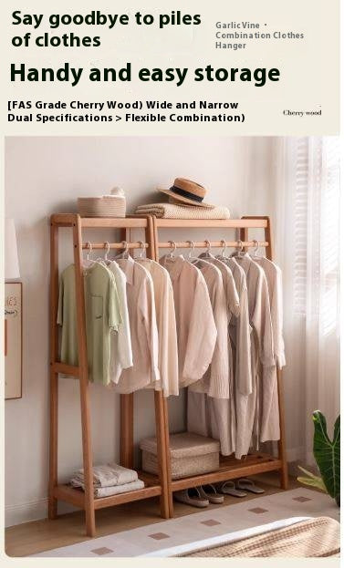 Cherry Solid Wood Retro Medieval Style Hanger