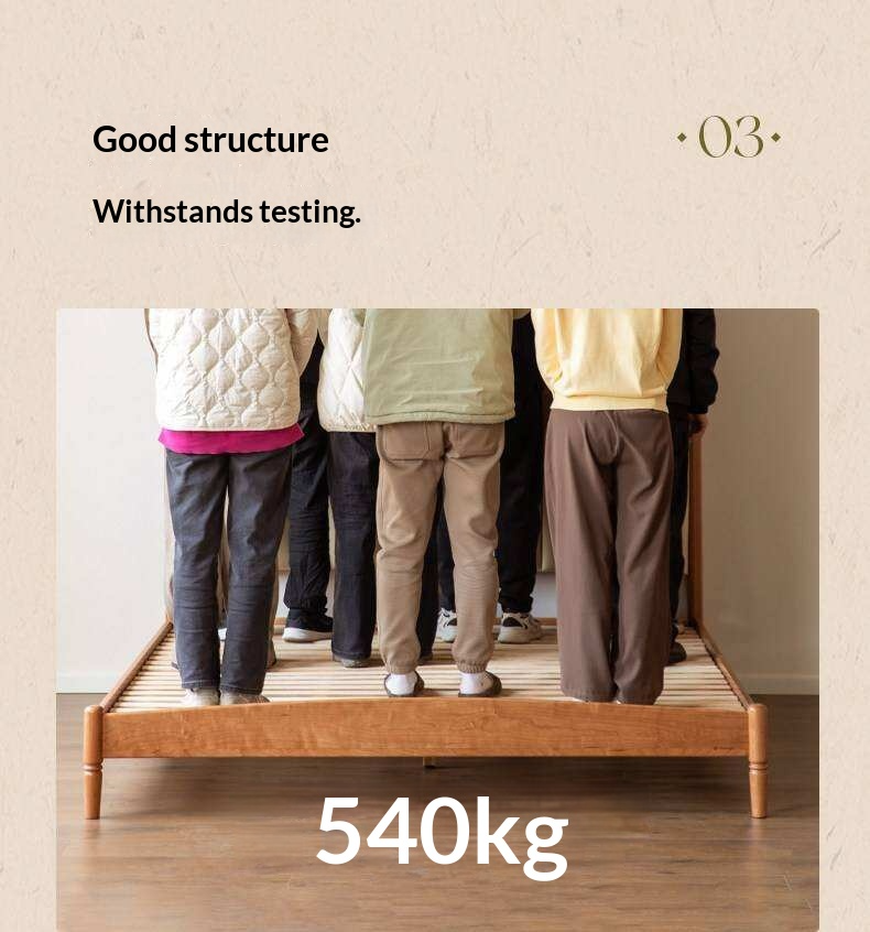 Cherry Solid Wood Genuine Leather, Velvet French-Inspired Scalloped Headboard Bed