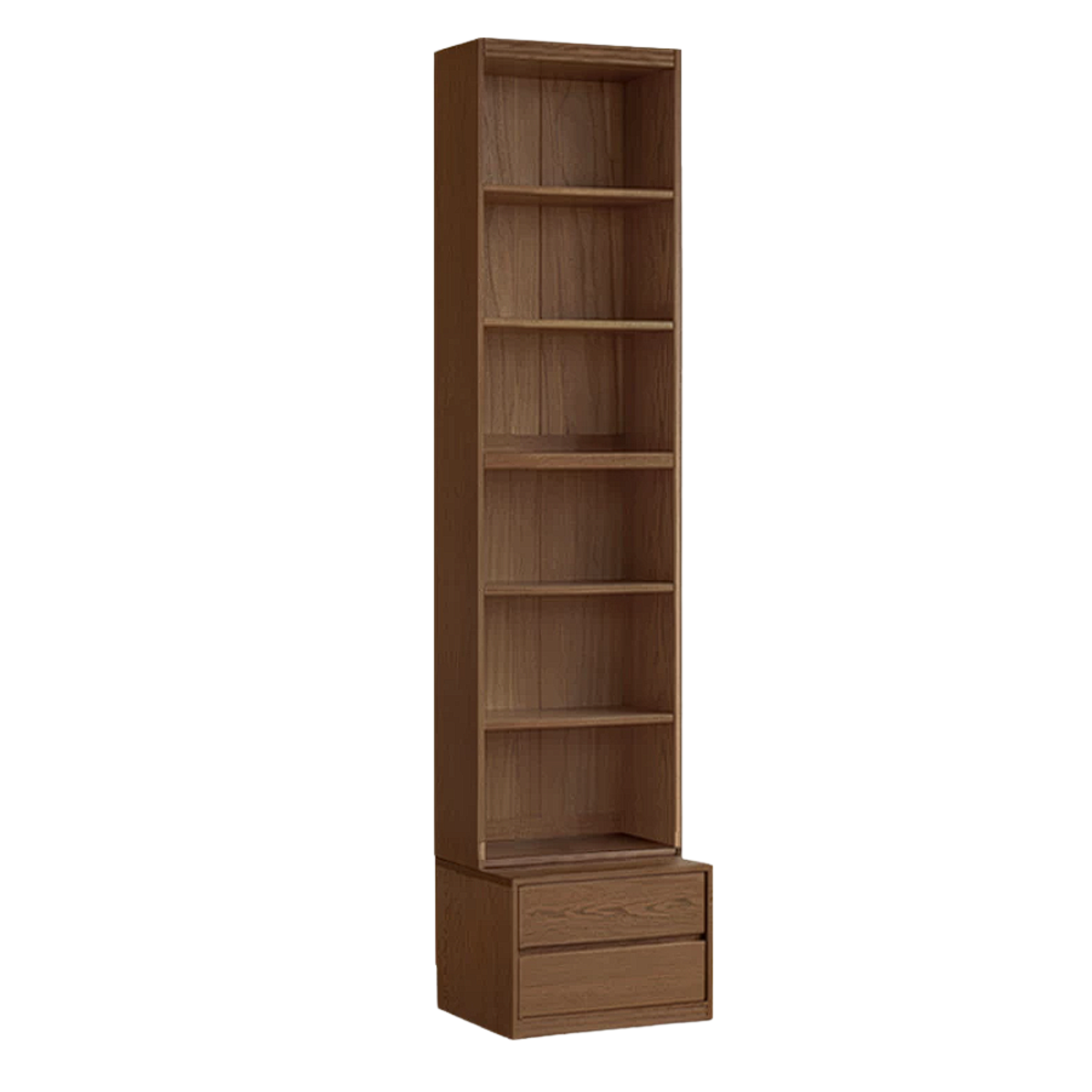 Sandalwood, Oak, Ash Solid Wood Combination Bookcase