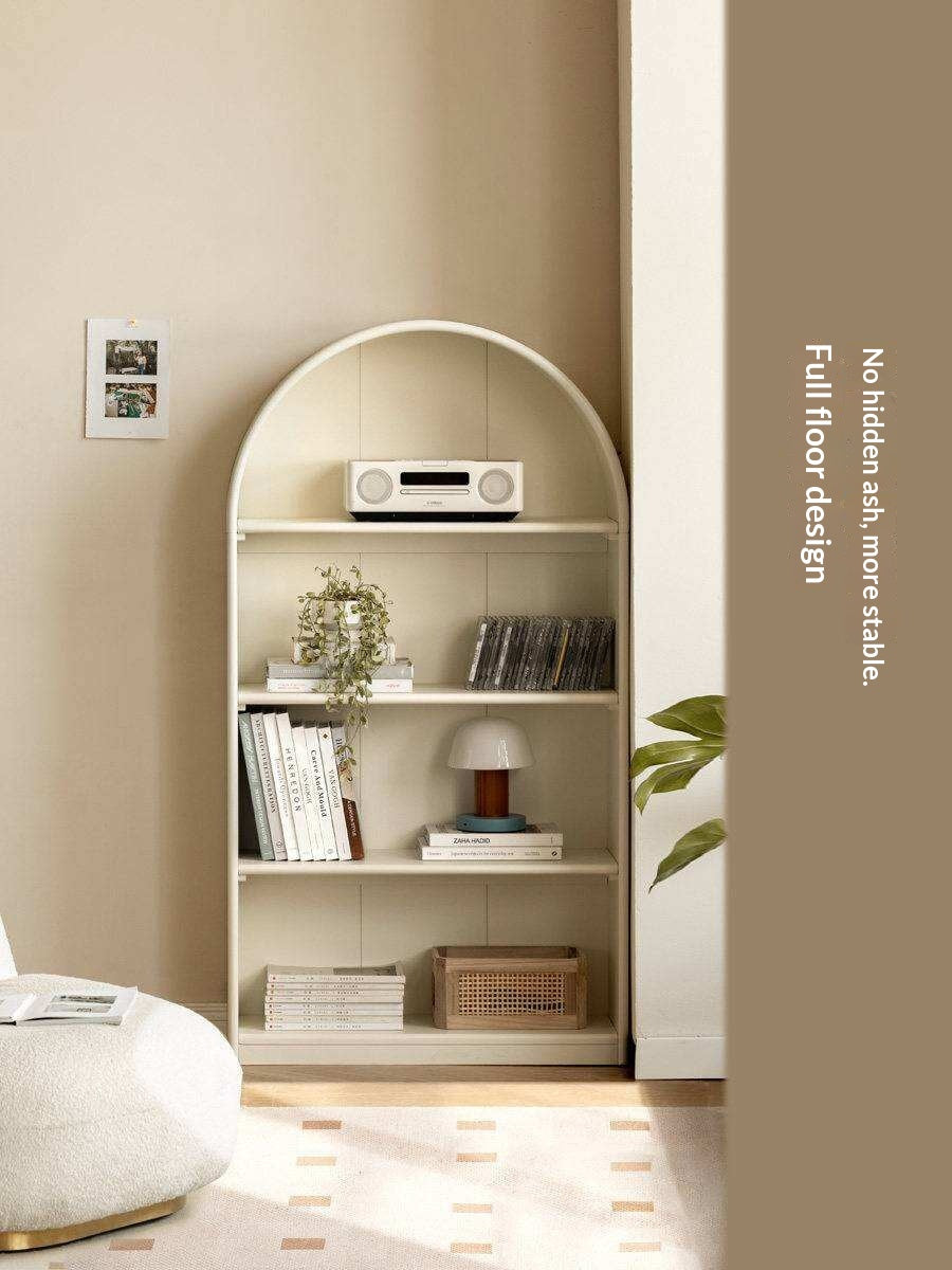 Tulipwood Solid Wood Arch Bookshelf.