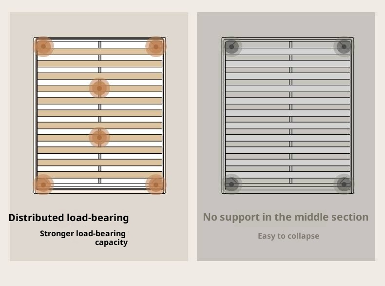 Genuine Leather Soft Headboard Bed