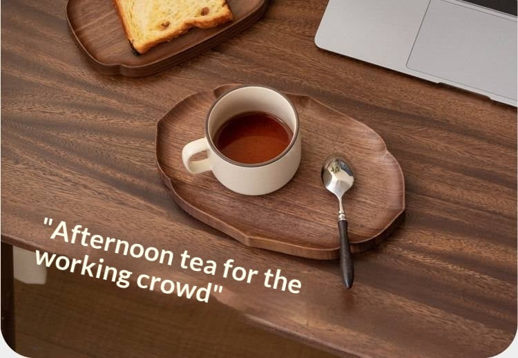 Black Walnut, Cherry Solid Wood Tray Storage Plate