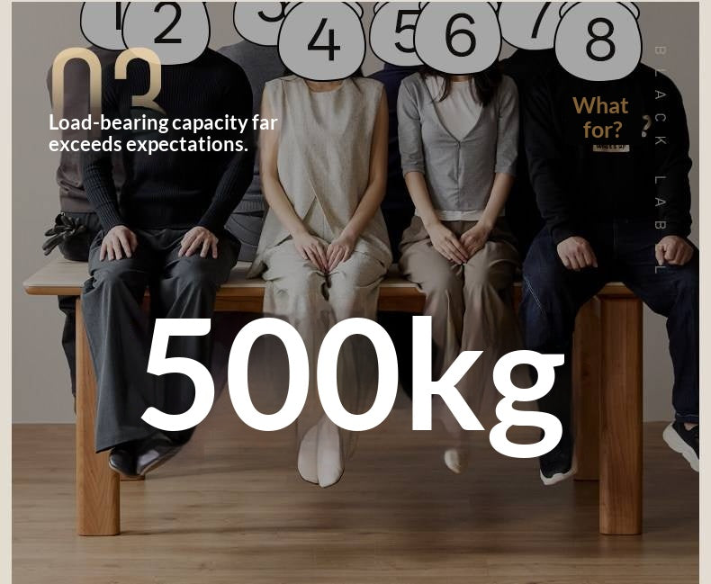 Cherry Solid Wood Vintage Style Slab Dining Table with Sintered Stone Top