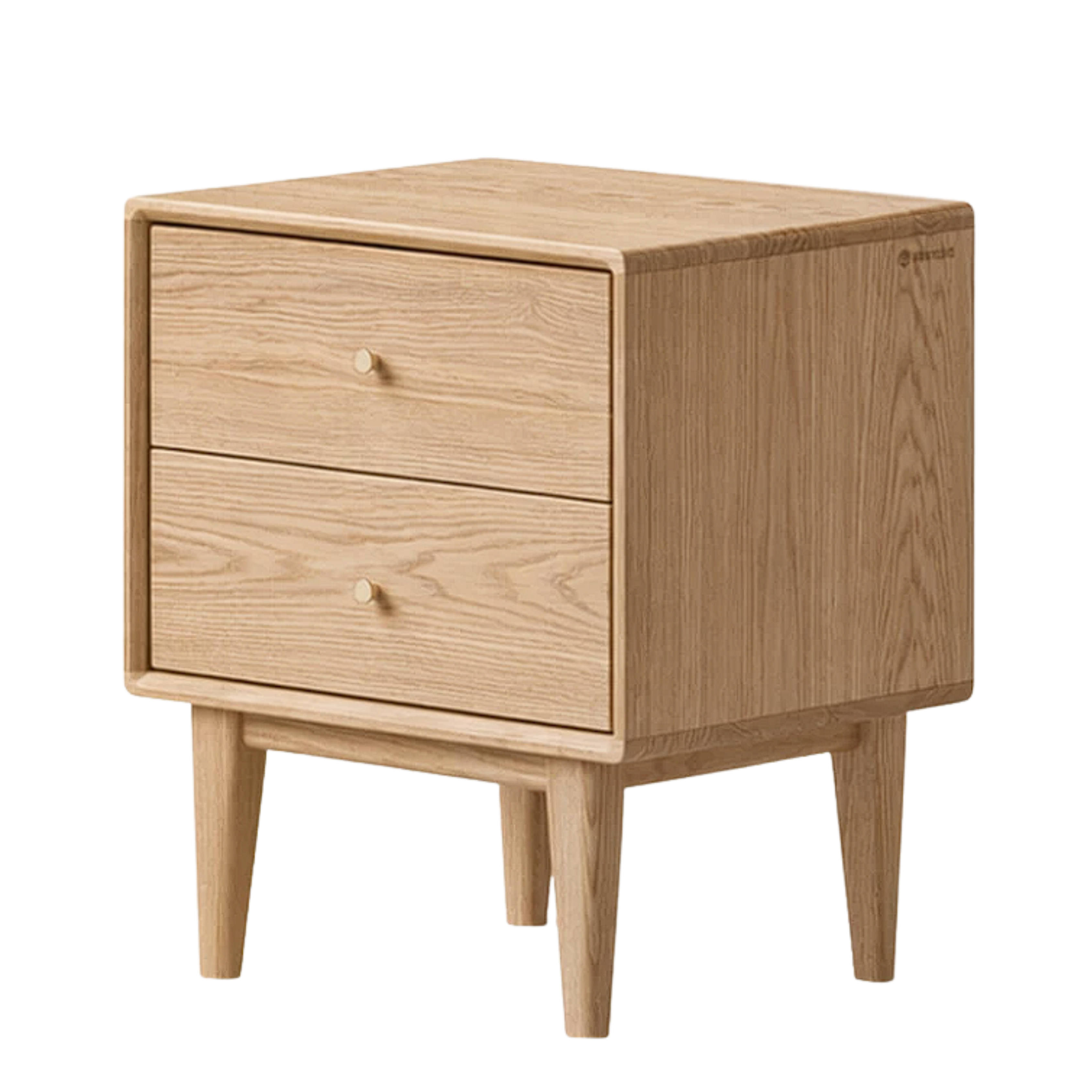 Beech, Oak, Rubberwood, Ash solid wood Nightstand
