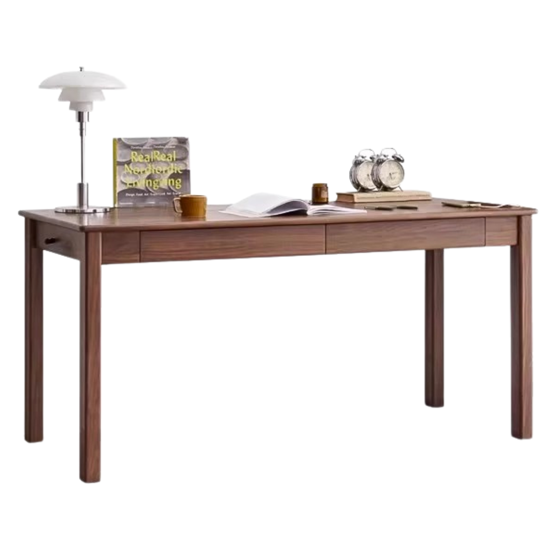 Black Walnut ,Oak, Ash, Sandalwood Solid Wood Office Desk