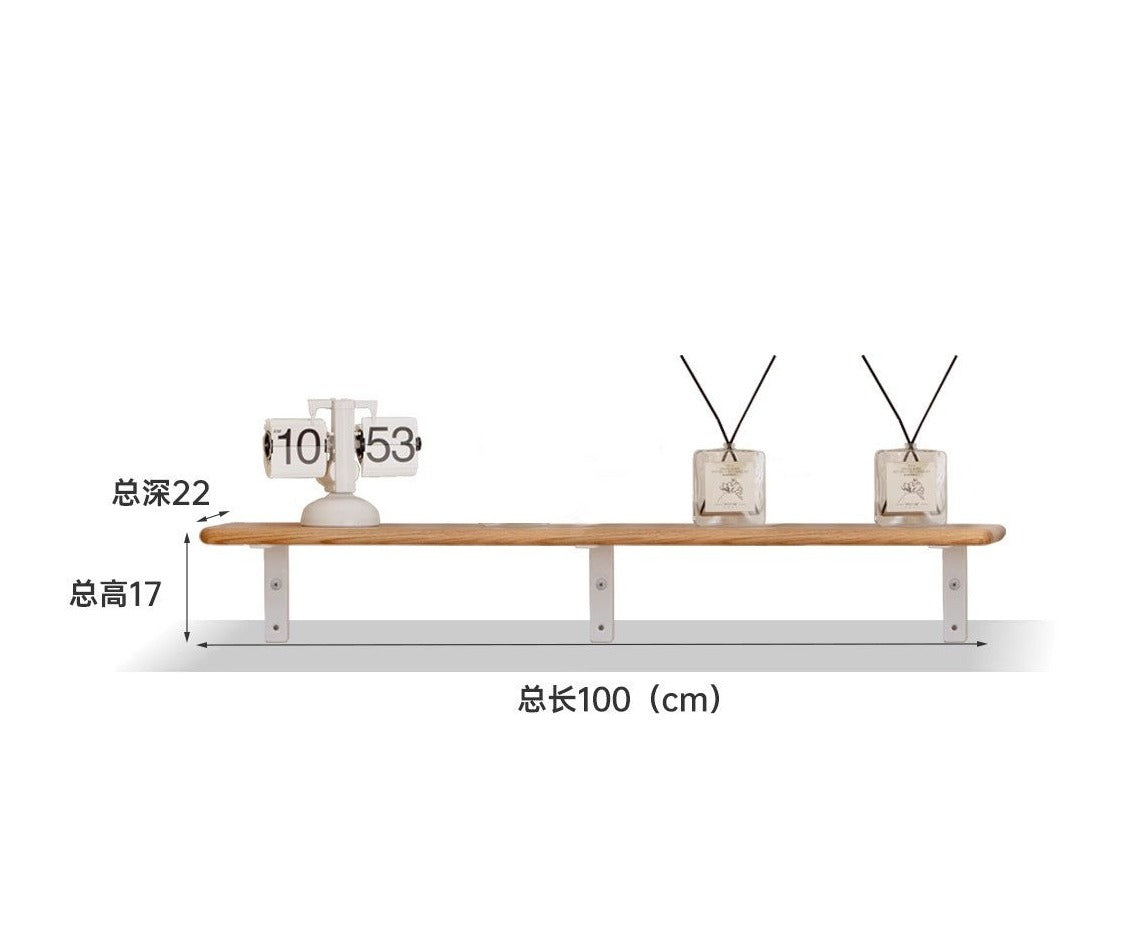 Oak Solid wood wall-mounted Makeup table Writing desk "