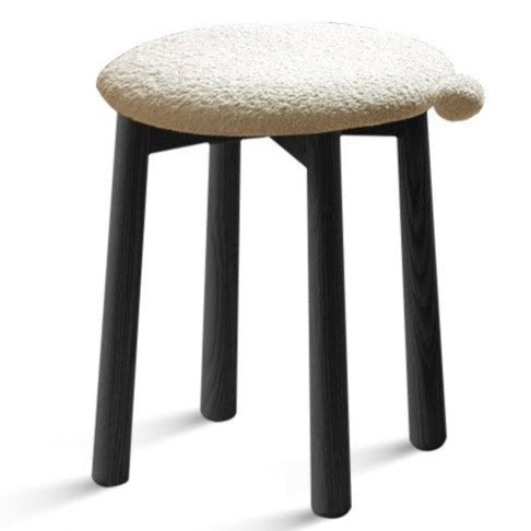 Bblack Walnut, Oak, Cherry, Beech, Sandalwood Solid Wood Makeup Stool