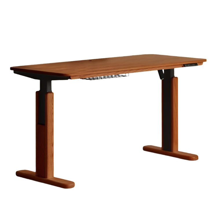 Oak, Ash Solid Wood Motor Electric Lift Table